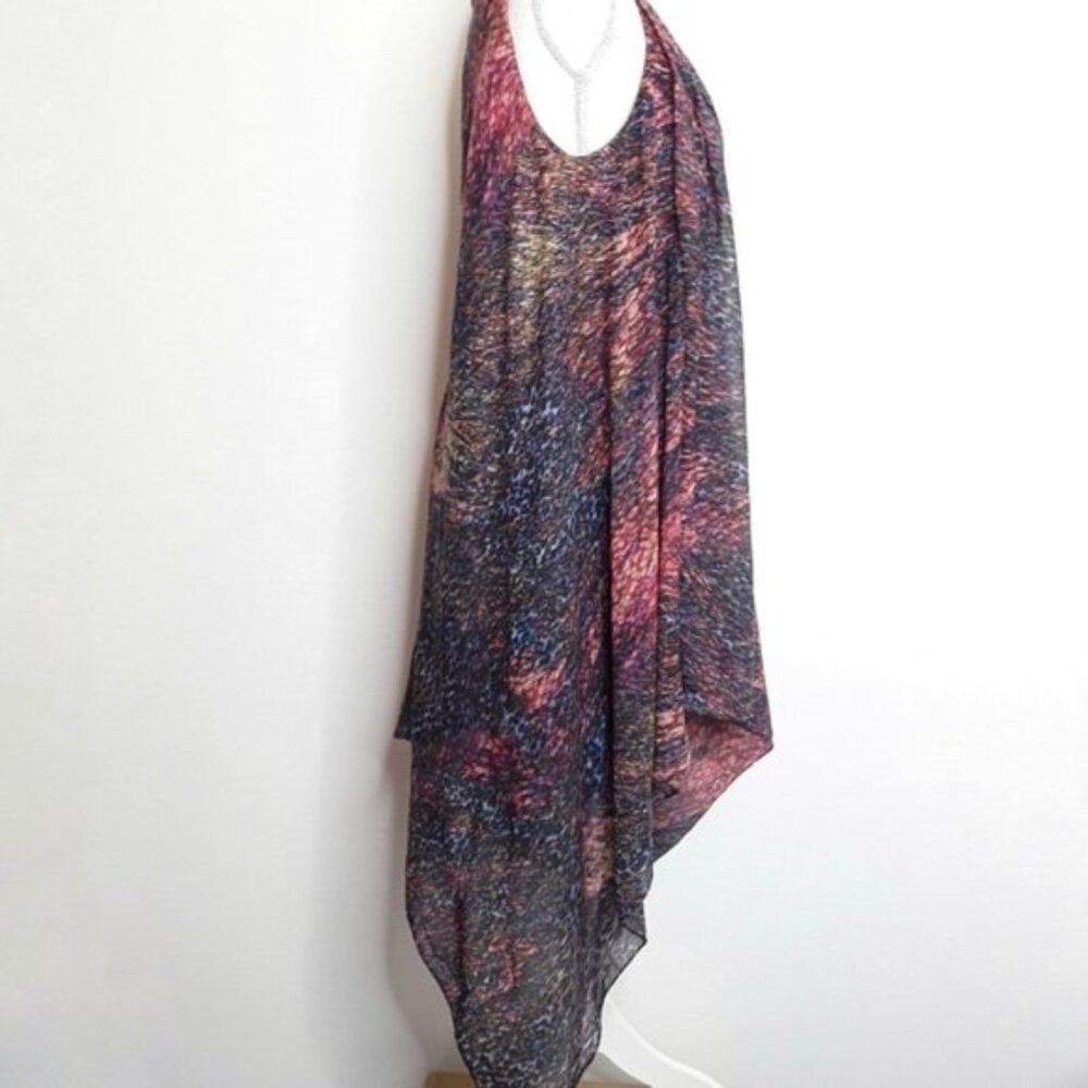 Cache Celestial Multi Color One Shoulder Dress Eu… - image 6